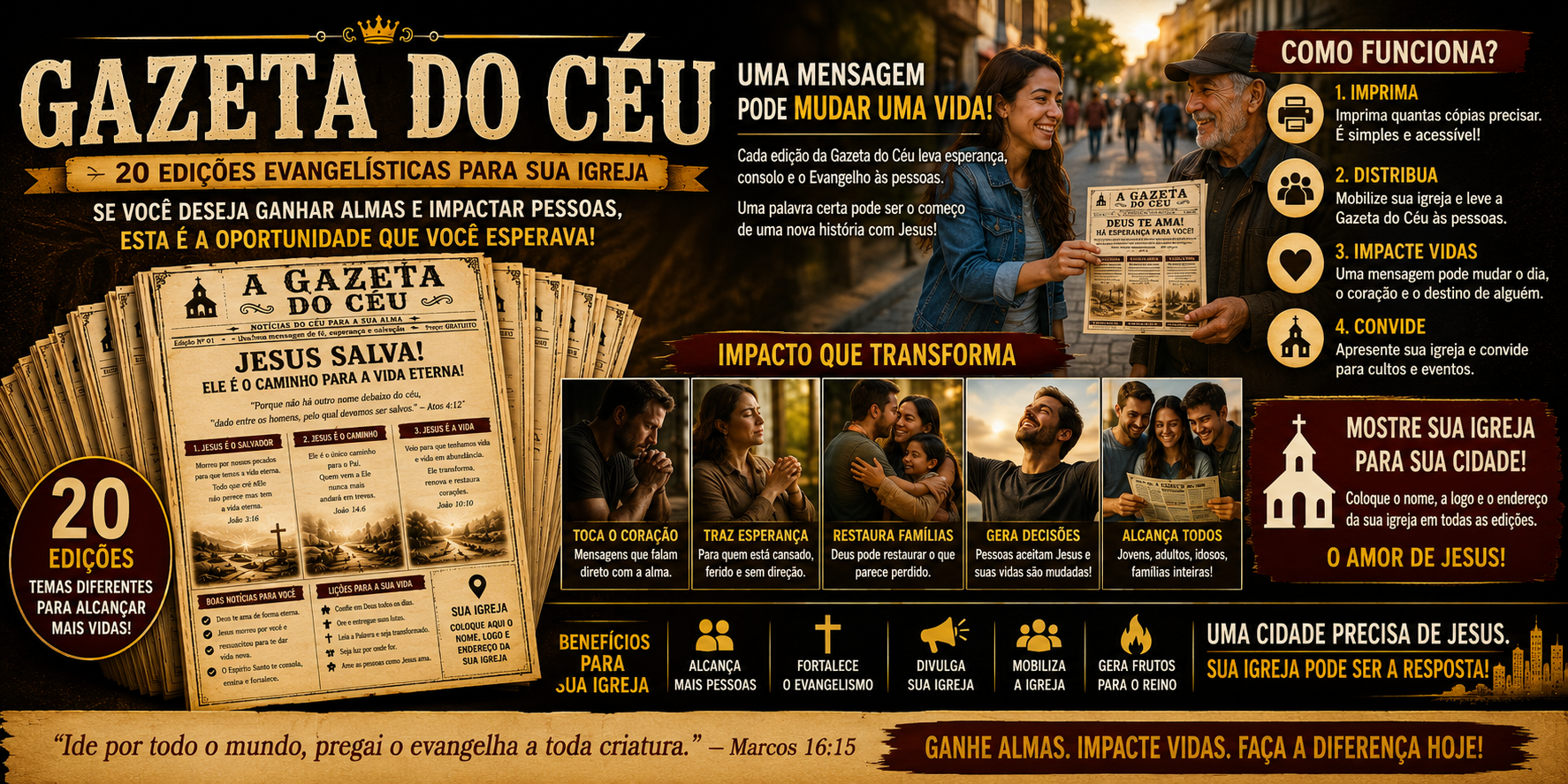 Cabeçalho de Gazeta do céu