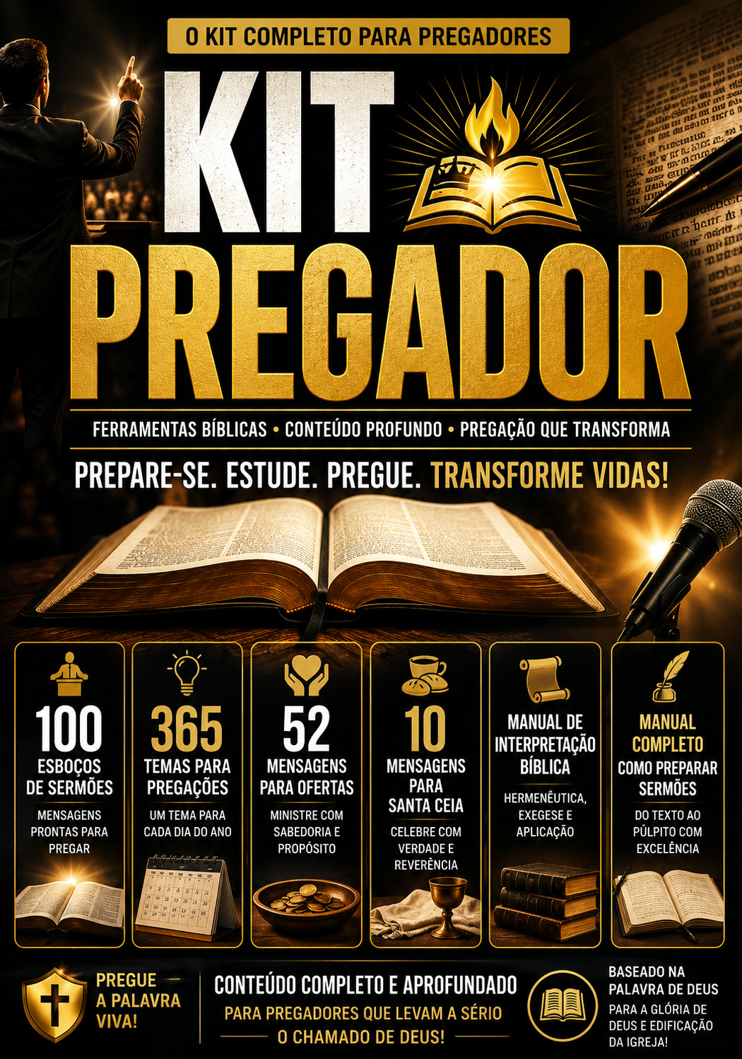 Imagem de Kit Do Pregador Evangélico