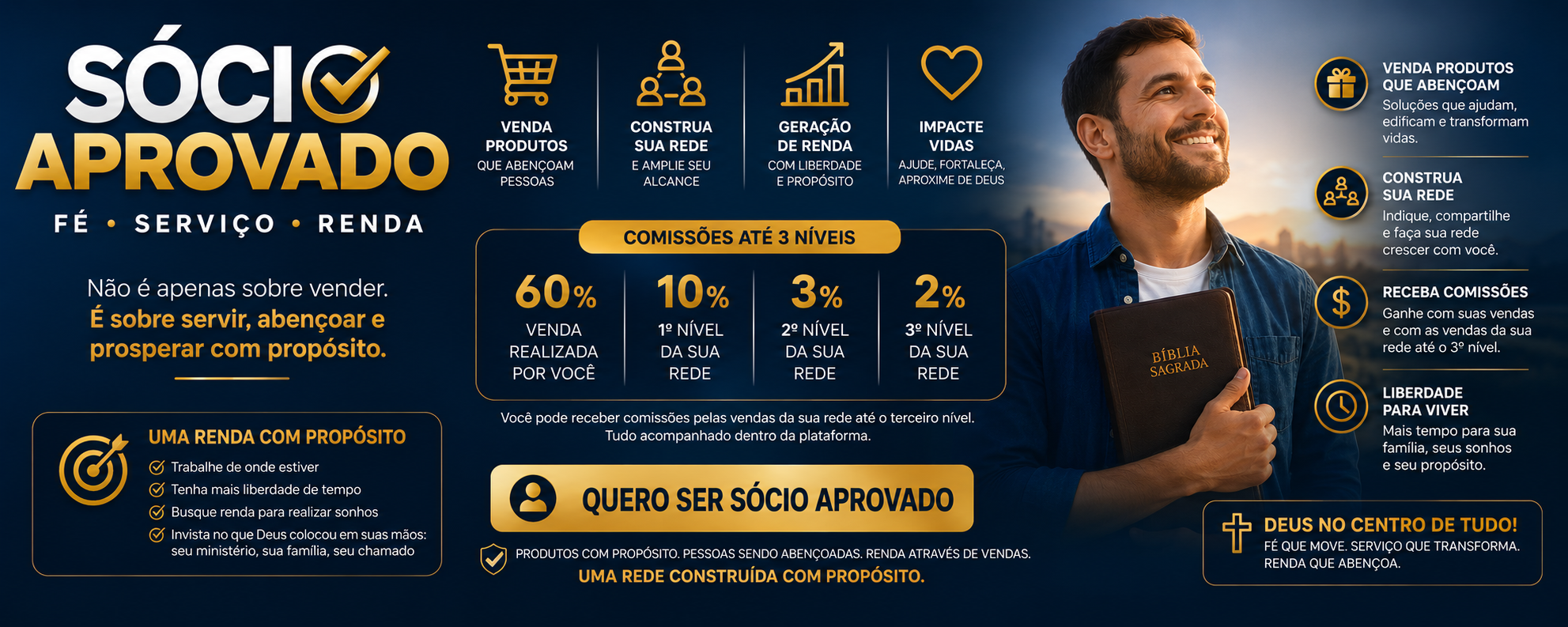 Cabeçalho de Socio Aprovado